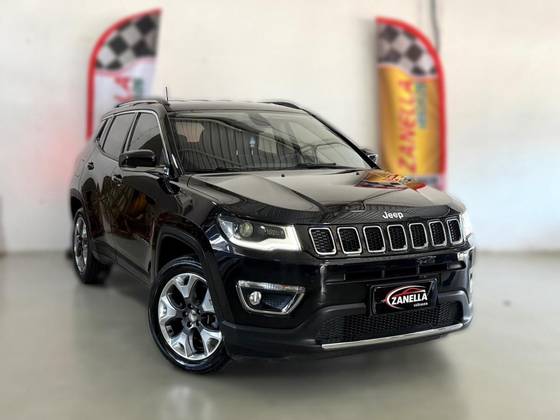 JEEP COMPASS 2.0 16V FLEX LIMITED AUTOMÁTICO JEEP COMPASS 2.0 16V FLEX LIMITED AUTOMÁTICO